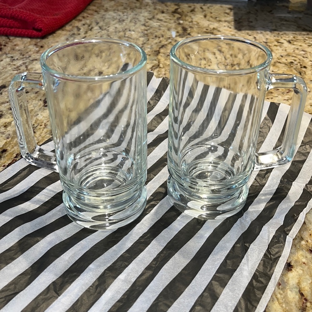 Set of 2 Latte glasses